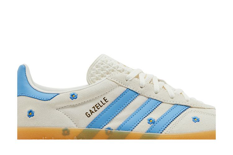 adidas Wmns Gazelle Indoor 'Light Blue Floral Embroidery'
