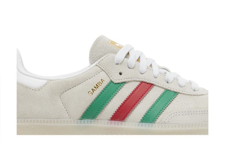adidas Samba OG 'Crystal White Green Scarlet'