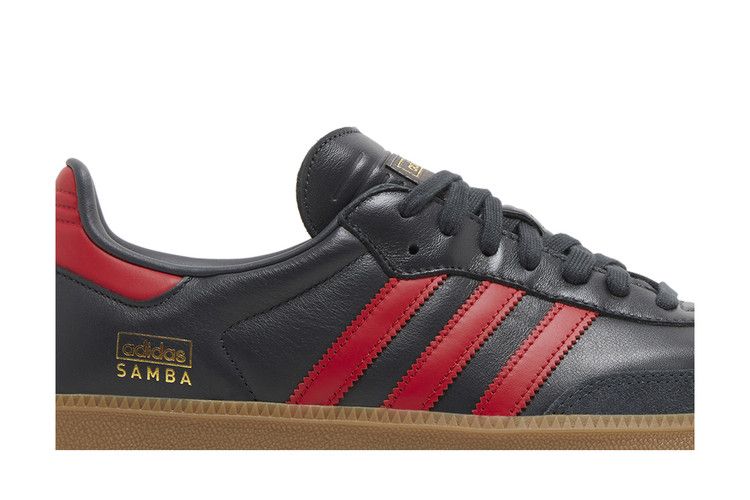 adidas Samba OG 'Carbon Scarlet'