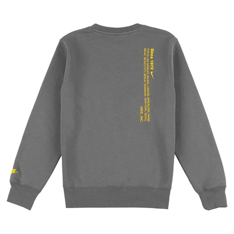 Nike NSW Club Crewneck 'Smoke Grey/Lightning'