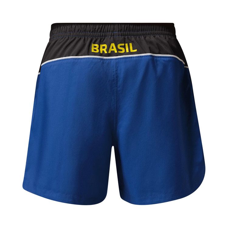 Air Jordan 5" Woven Shorts 'Old Royal/Black/Yellow Pulse'