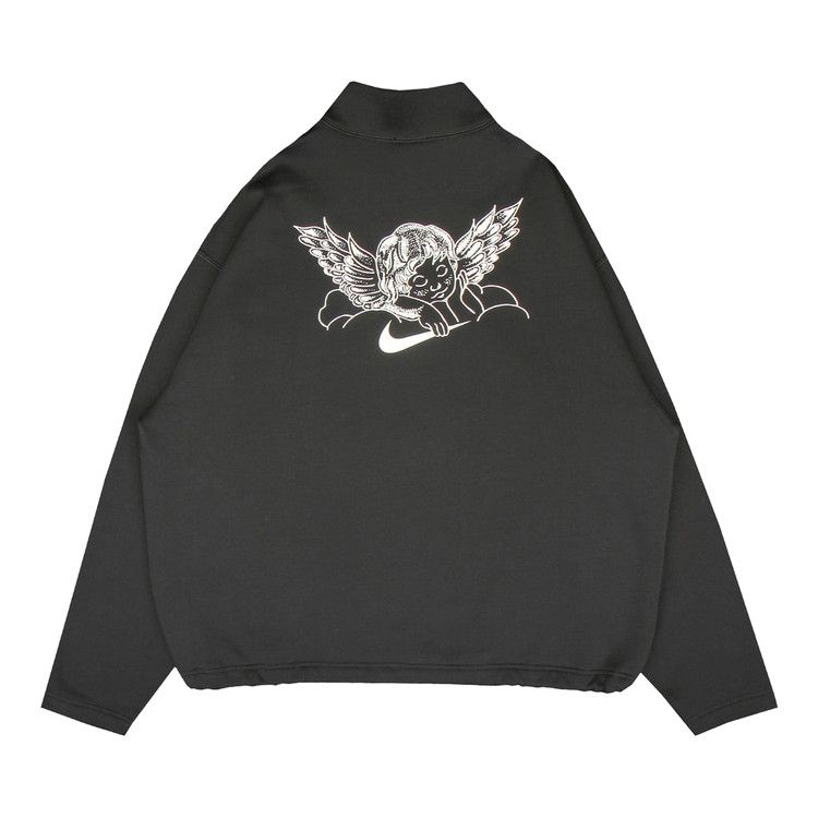 Nike Zip Fleece Crew-Neck Sweatshirt "Club 58" 'Black'