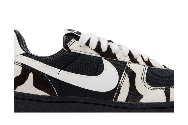 Nike Wmns Field General 'Black Sail Zebra Print'