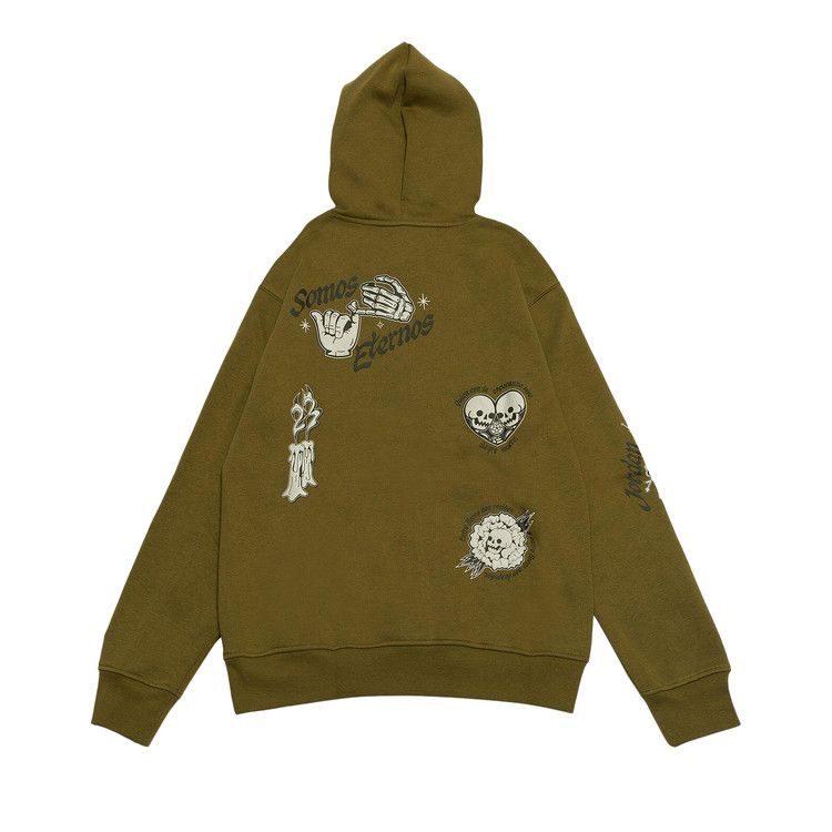 Air Jordan Brooklyn Fleece Pullover Hoodie 'Pacific Moss'