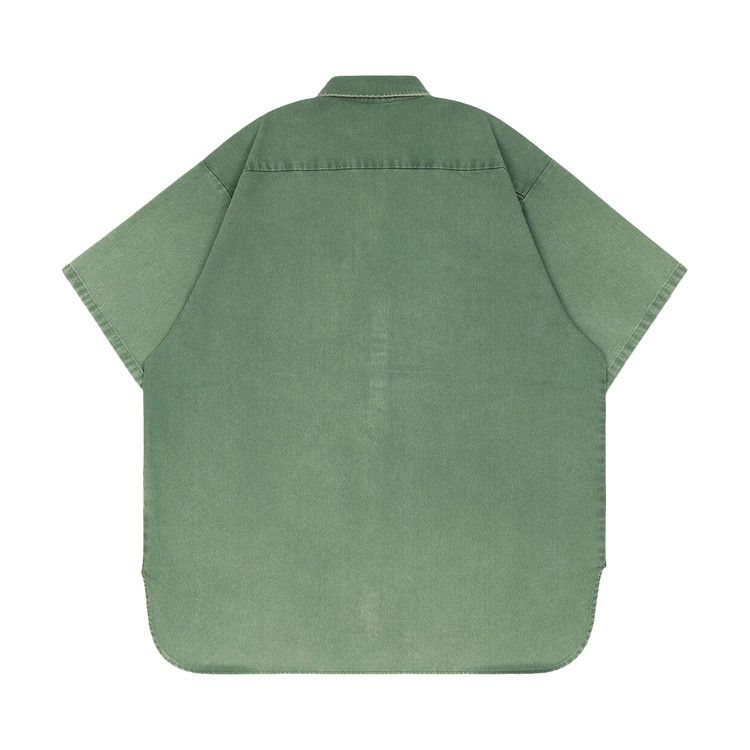 RIVINGTON roi Rebis In Times Like These Working Man Shirt 'Green'