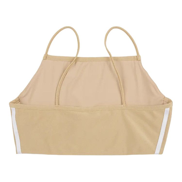 Adidas 3-Stripe Bra Top 'Magic Beige'