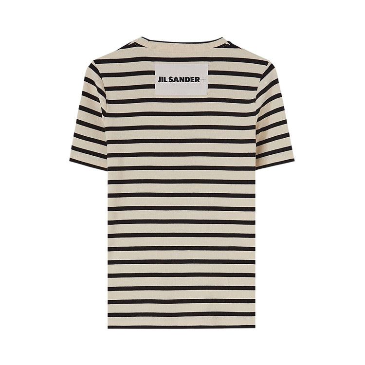 Jil Sander Stripe T-Shirt 'Beige/Black'
