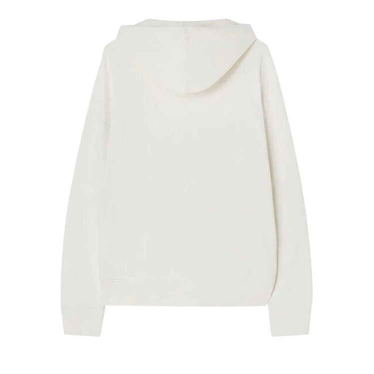 Jil Sander Printed Logo Hoodie 'Cream'