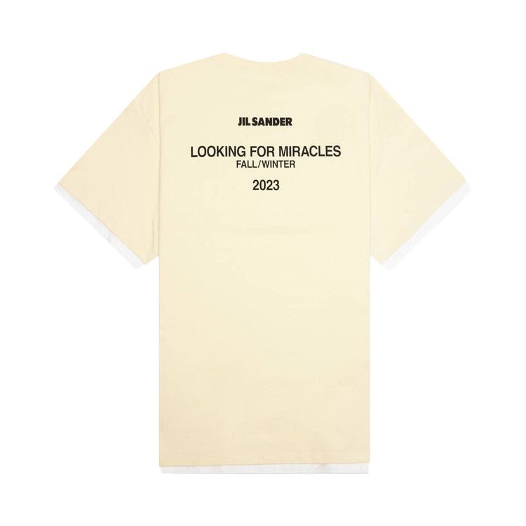 Jil Sander Short-Sleeve T-Shirt 'Bone'