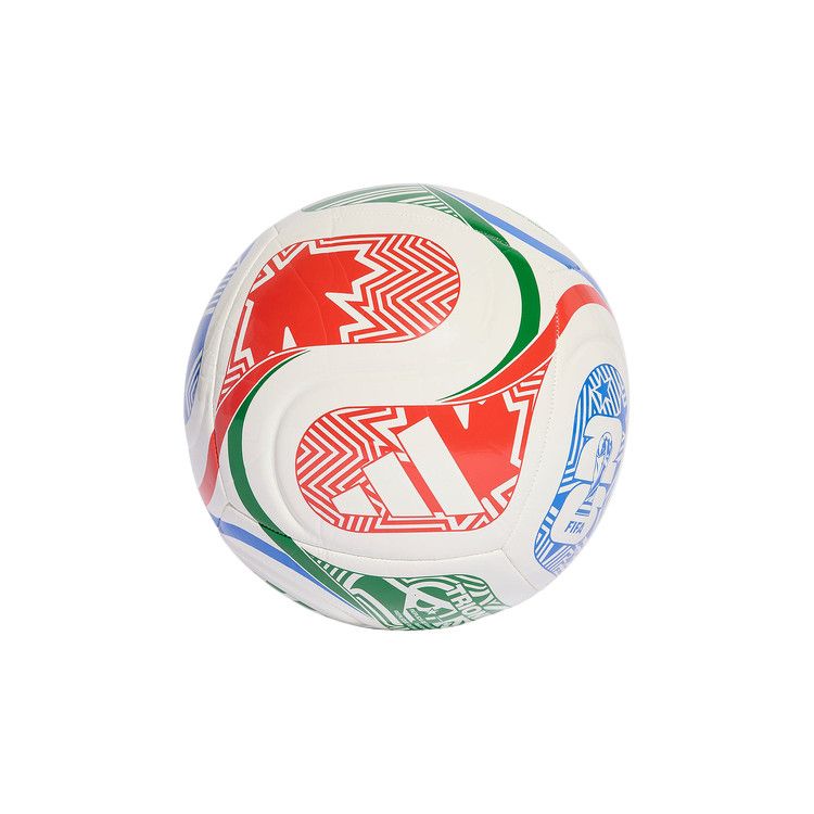 Adidas FIFA World Cup 26 Trionda Club Ball 'White/Vivid Red/Glow Blue/Green'