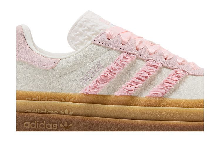 adidas Wmns Gazelle Bold 'Pink Ruffle Lace'