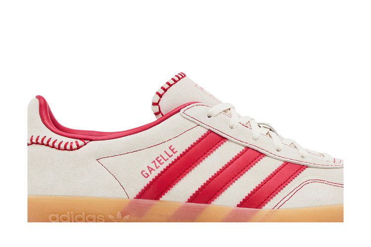 adidas Wmns Gazelle Indoor 'Beige Scarlet Gum'