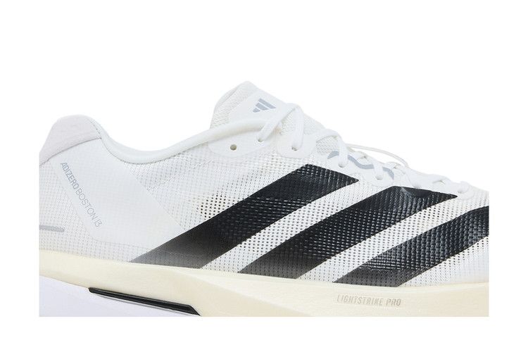 adidas Adizero Boston 13 'White Black Dash Grey'