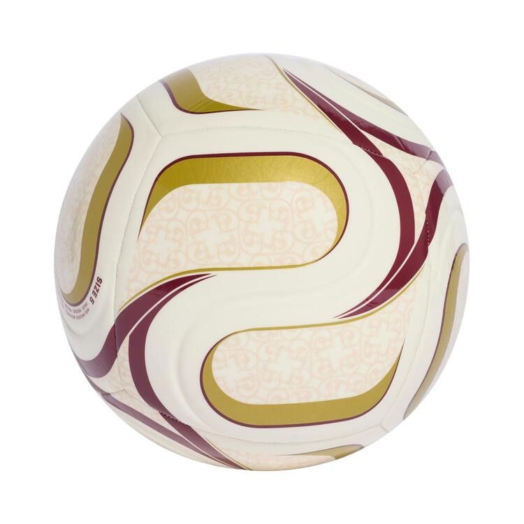 Adidas Trionda Spain Away Club Ball 'Off White/Team Coll Burgundy/Gold Metallic'