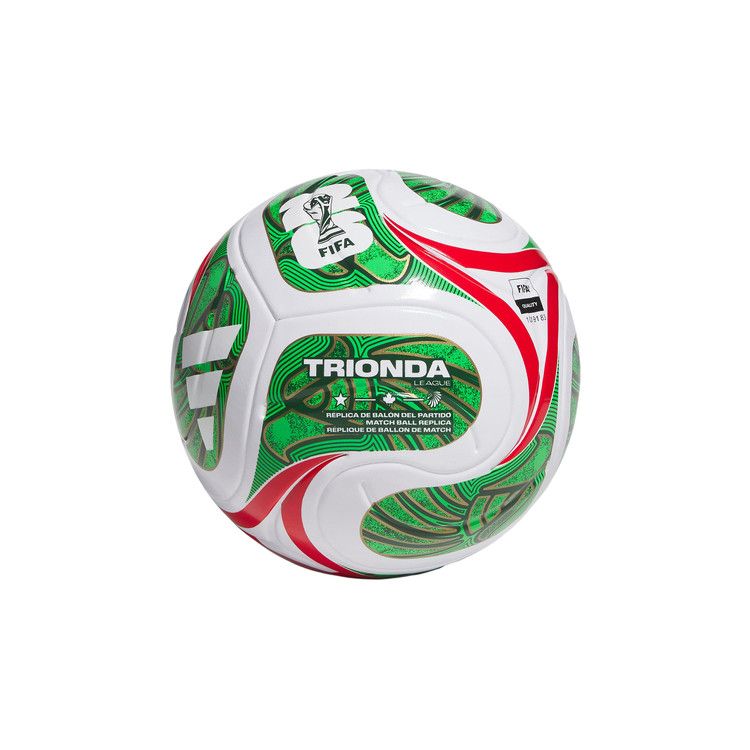 Adidas FIFA World Cup 26 Trionda League Mexico Ball 'White/Vivid Red/Amazon Green/Flash Lime'