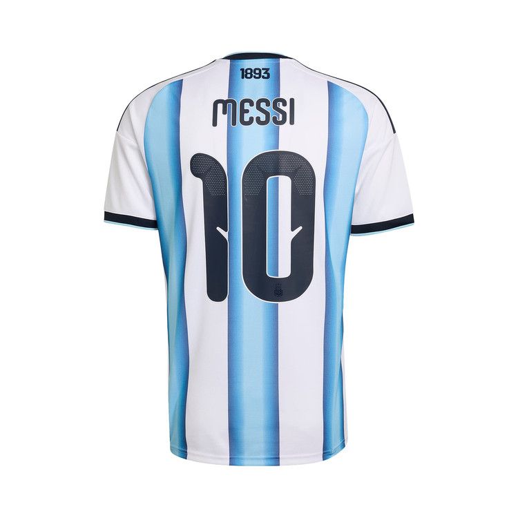 Adidas Argentina 26 Home Messi Jersey 'White/Icey Blue/Light Blue'