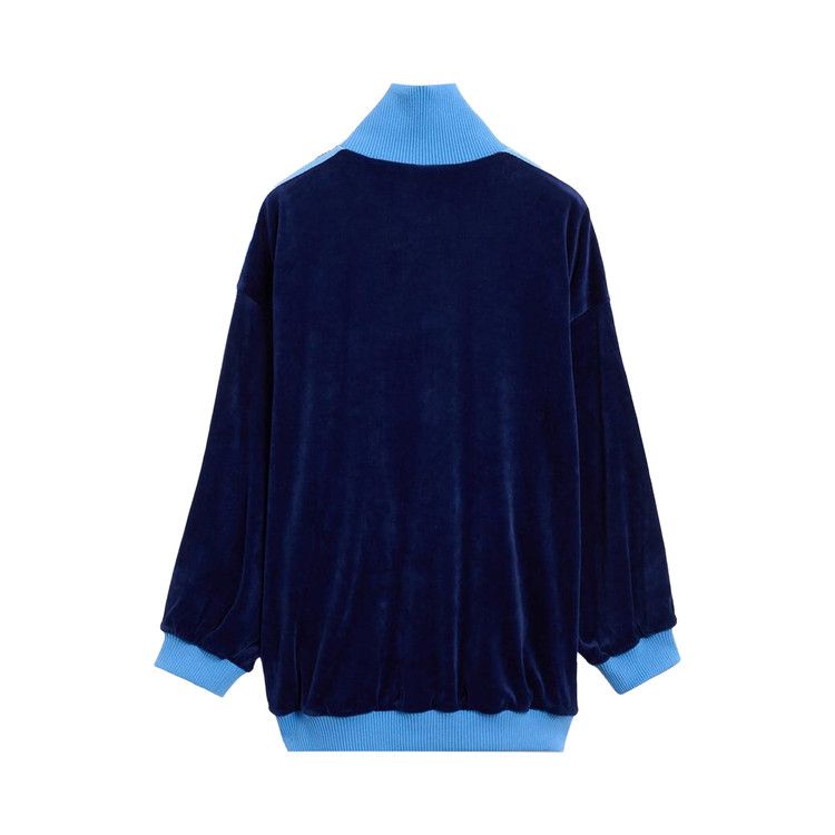 Adidas x Avavav Velvet Zip Up Track Jacket 'Dark Blue'