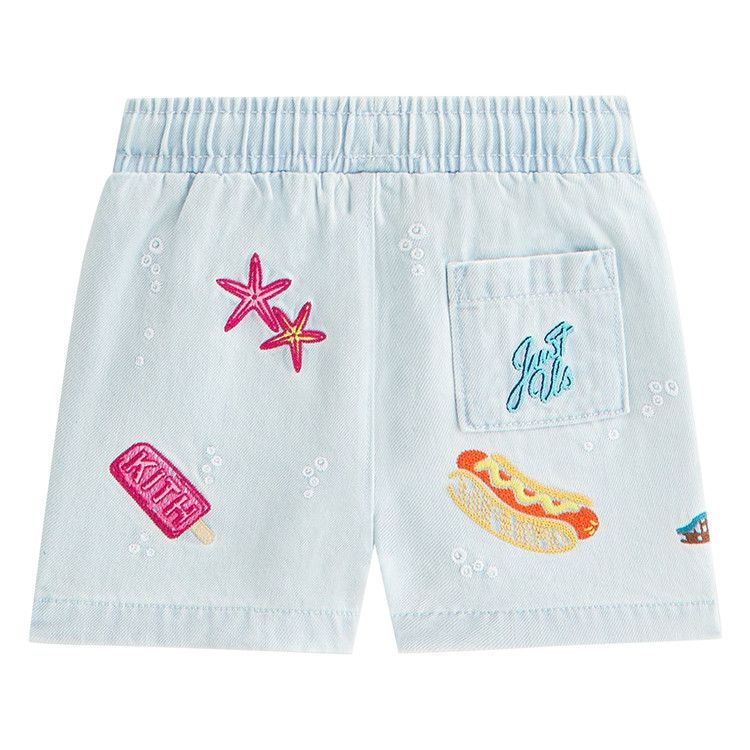 Kith Novelty Thompson Camp Short 'Light Indigo'