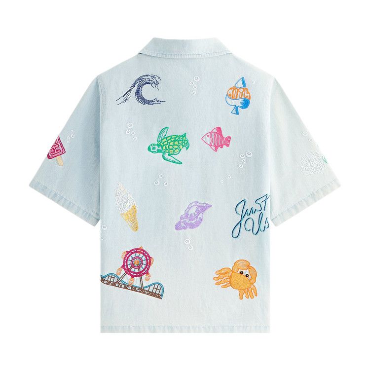Kith Novelty Thompson Camp Shirt 'Light Indigo'