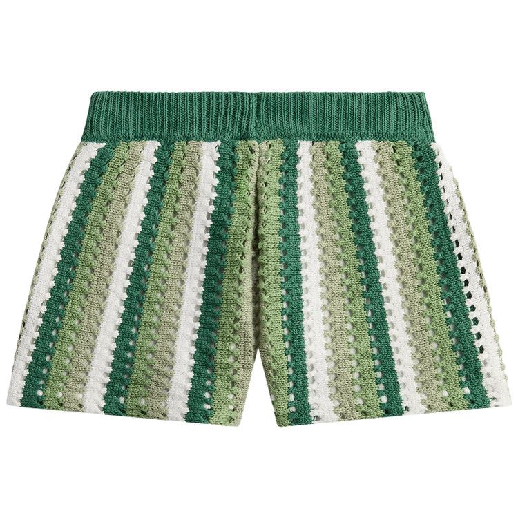 Kith Open Knit Camp Short 'Sage'