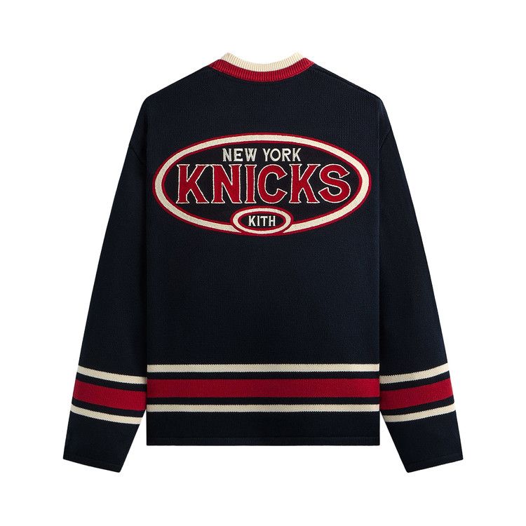 Kith For The New York Knicks Classic Beau Knit Sweater 'Nocturnal'