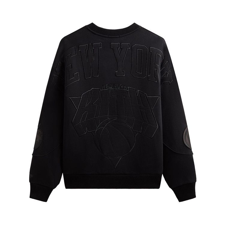 Kith For The New York Knicks Tonal Vintage Crewneck 'Black'