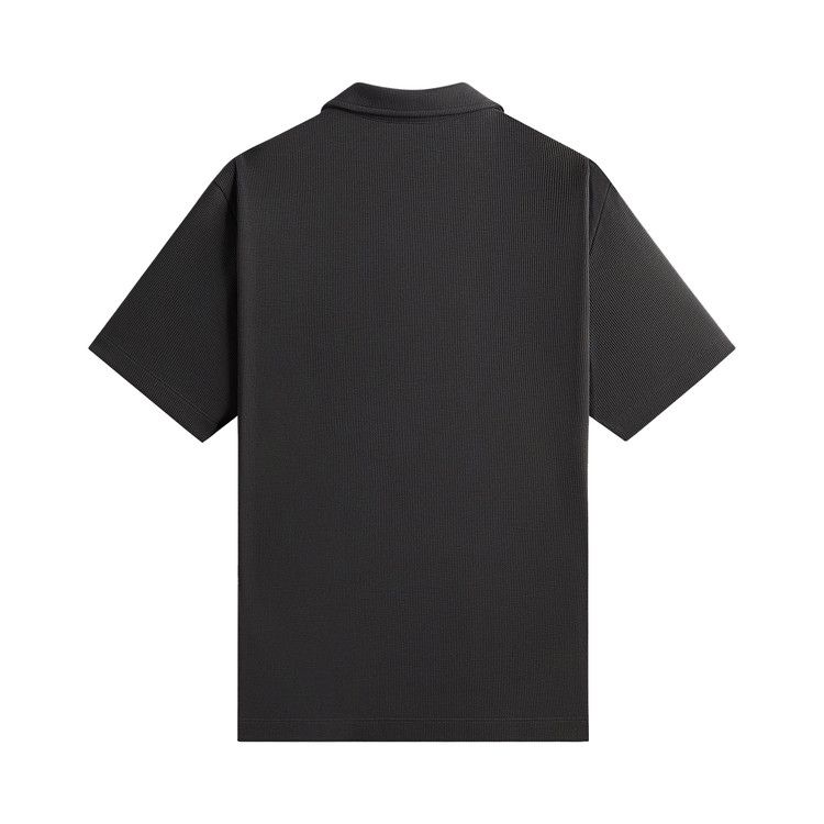 Kith Micro Waffle Drew Polo 'Carbon'