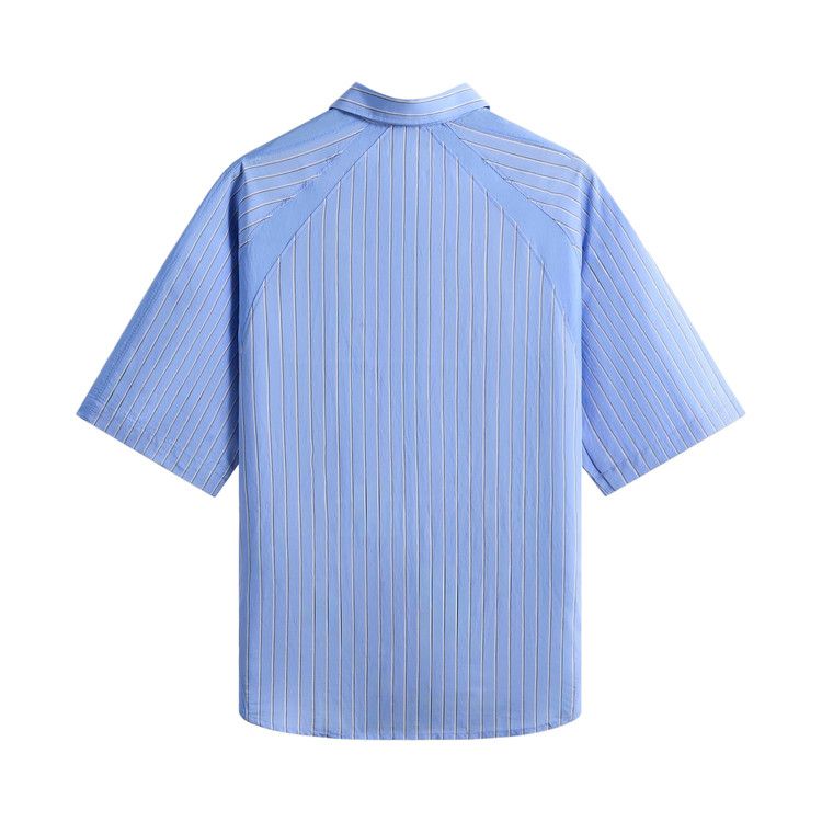 Kith Striped Poplin Shelton Shirt 'Bliss'