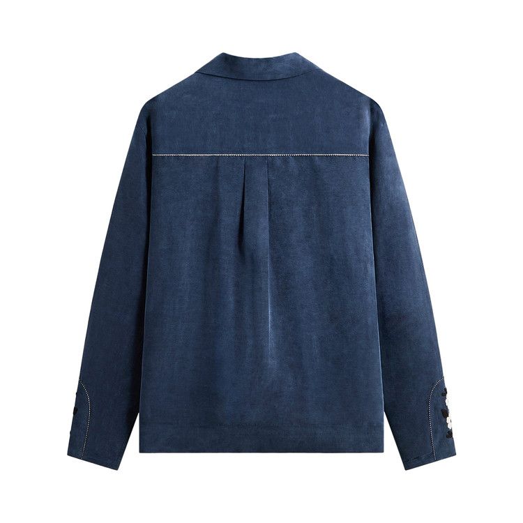 Kith &Kin Cupro Linen Wally Shirt 'Nocturnal'