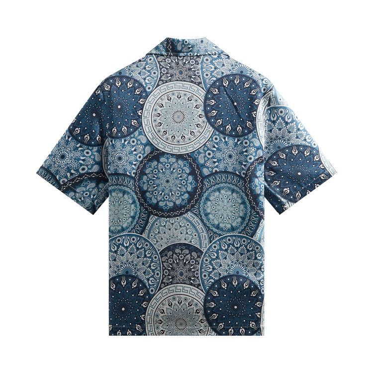 Kith Mosaic Mandala Thompson Camp Collar Shirt 'Novel'