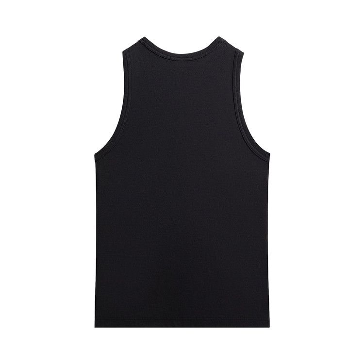 Kith Crest Ribbed Tank 'Black'