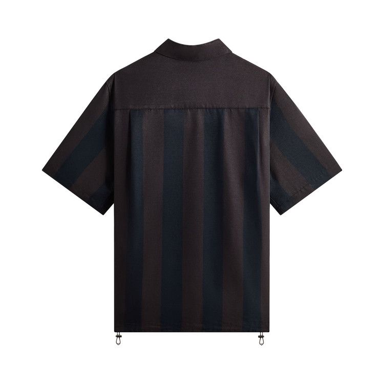 Kith &Kin Montis Quarter Zip Faille Shirt 'Cosmos'