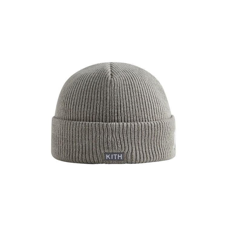 Kith For The New York Yankees Visor Beanie 'Light Heather Grey'