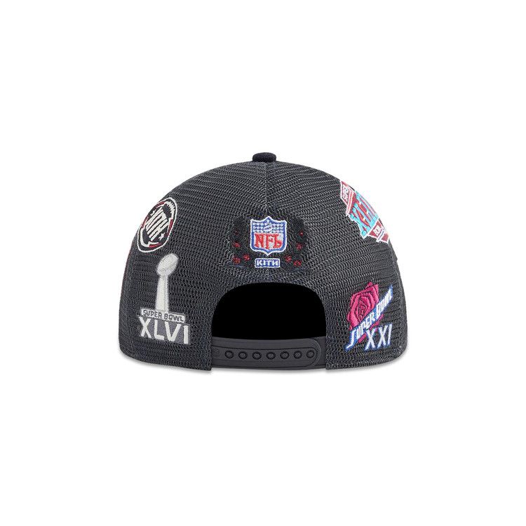 Kith x '47 For The NFL New York Giants Wool Hitch Trucker Hat 'Nocturnal'