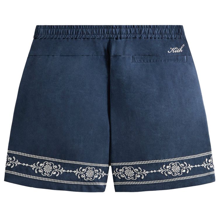 Kith Cupro Linen Cedar Short 'Nocturnal'