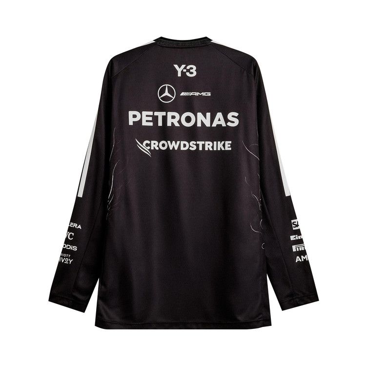 Y-3 x Mercedes-AMG Petronas F1 Team Long-Sleeve Jersey 'Black'