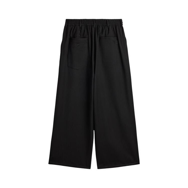 Yohji Yamamoto Pour Homme x Adidas Wool Straight Pant 'Black'