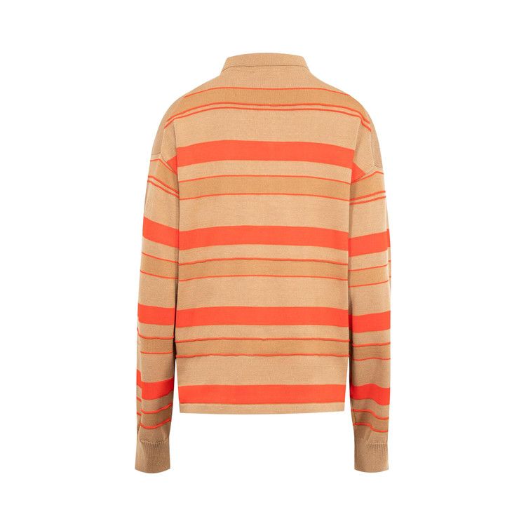 JW Anderson Knitted Rugby Polo 'Biscuit'