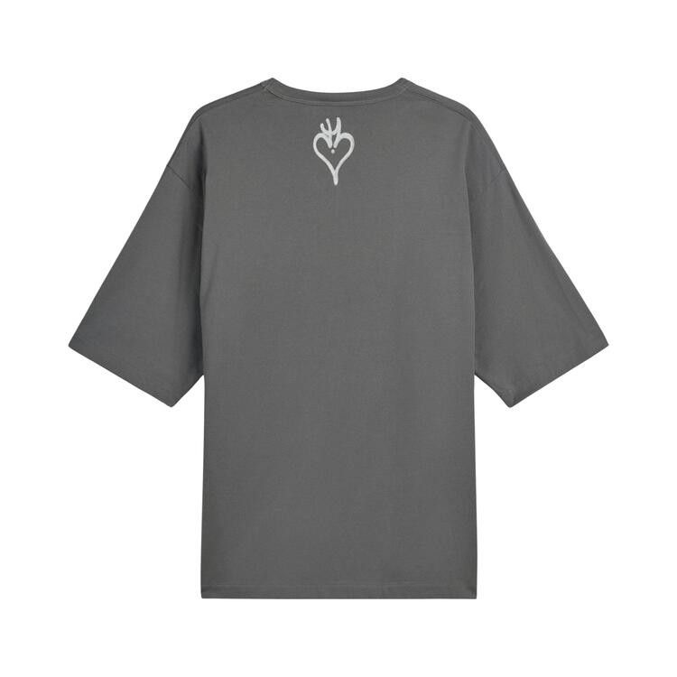 Yohji Yamamoto Pour Homme x Adidas Skull GFX Short-Sleeve Tee 'Grey'