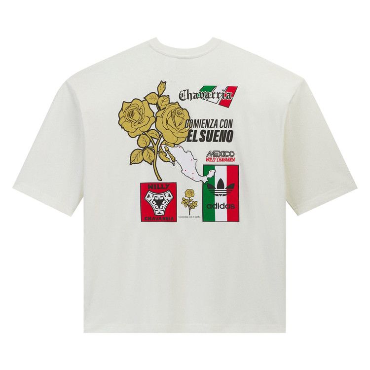 Adidas x Willy Chavarria Merch Tee 'White'