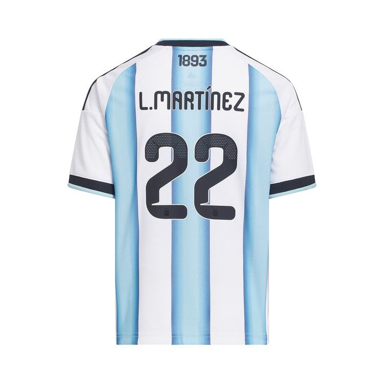 Adidas Argentina 26 Home Martinez Jersey 'White/Icey Blue'
