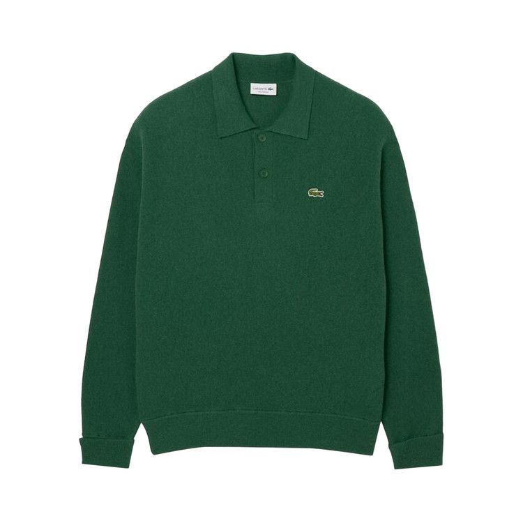 Lacoste Classic Fit Long Sleeved L.12.12 Polo Shirt 'Green'