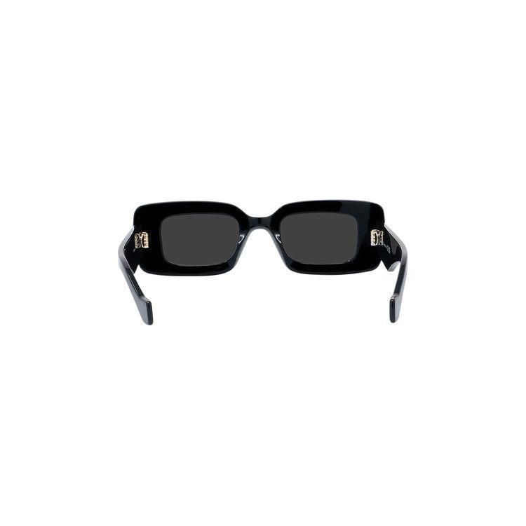 Loewe Chunky Anagram Sunglasses 'Shiny Black/Smoke'