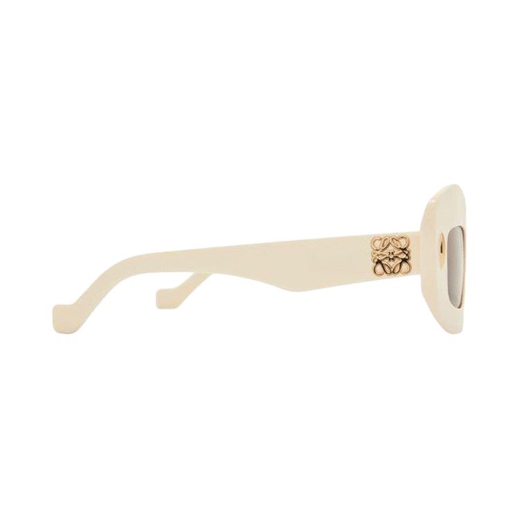 Loewe Square Sunglasses 'Ivory/Brown'