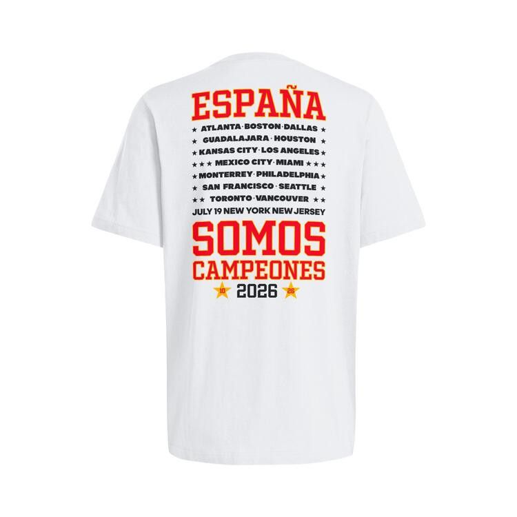 Adidas Spain Somos Campeones Tee 'White/Soccr-Seu-Snj'