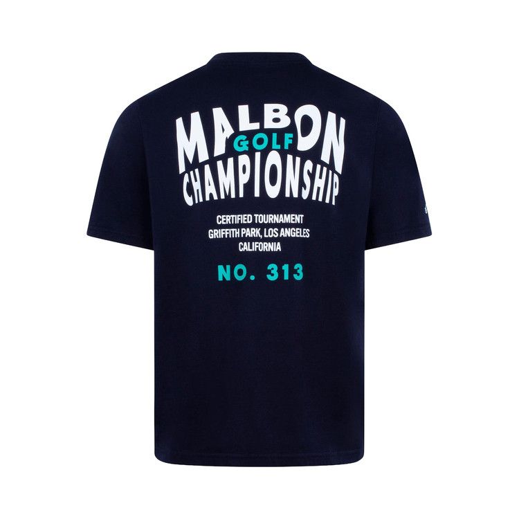 Malbon Bermuda Championship Tee 'Midnight'