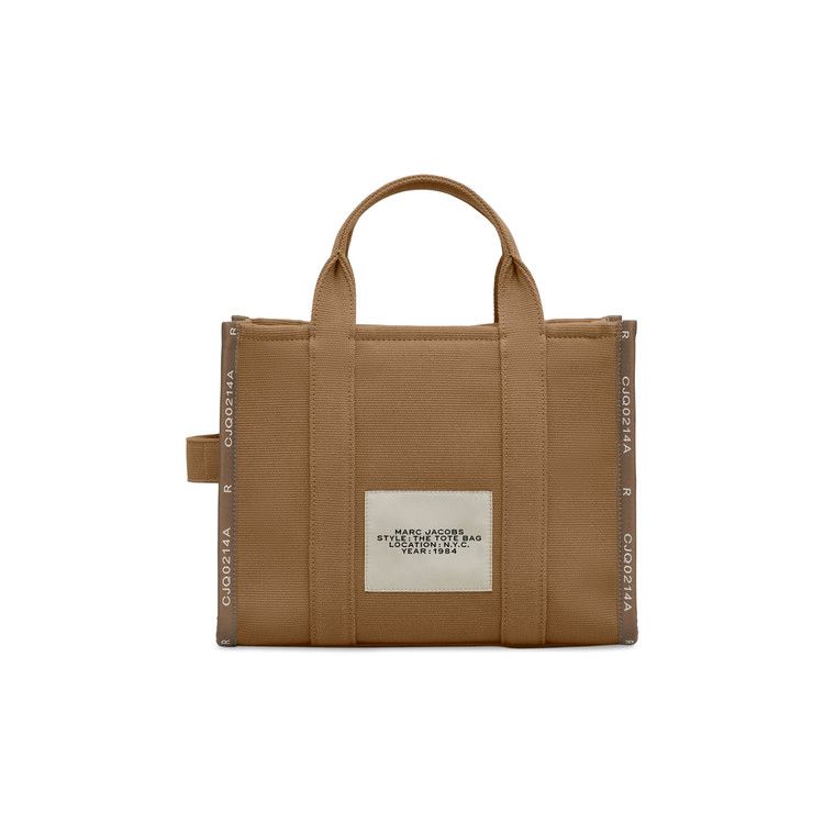 Marc Jacobs The Medium Jacquard Tote Bag 'Camel'