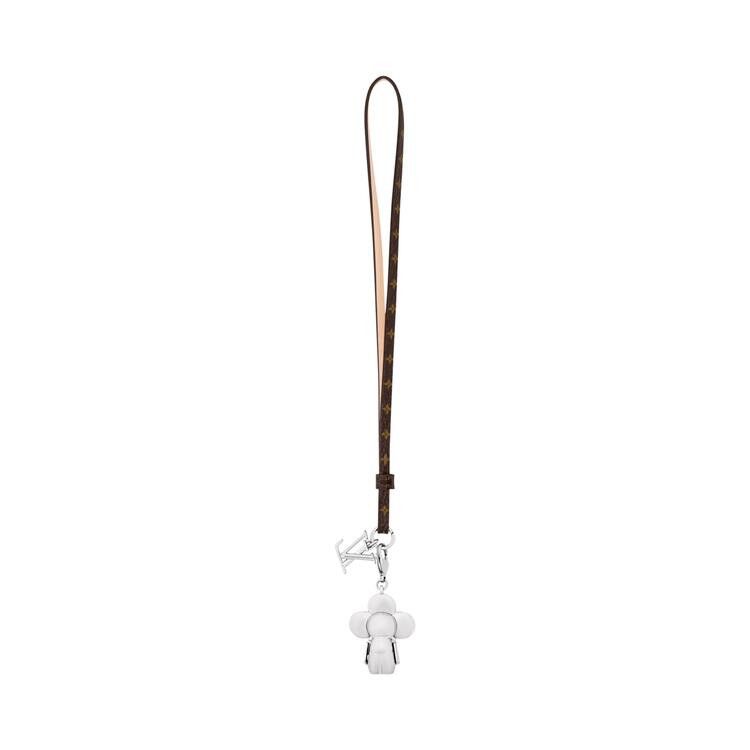 Louis Vuitton Mini Vivienne Strass Bag Charm 'Palladium-Toned Metal And Zircons'