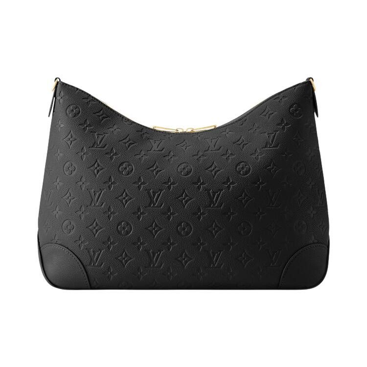 Louis Vuitton Boulogne GM 'Black Monogram Embossed Empreinte Cowhide Leather'