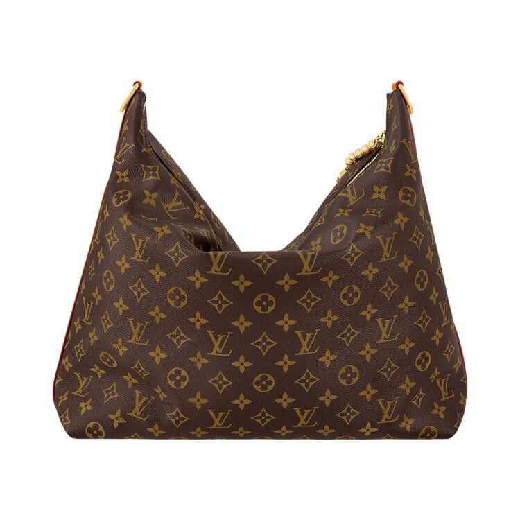 Louis Vuitton Vagabond Hobo 'Brown Monogram Canvas'